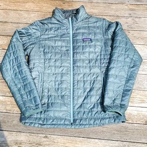 Patagonia Nano puff jacket Green, Size Large